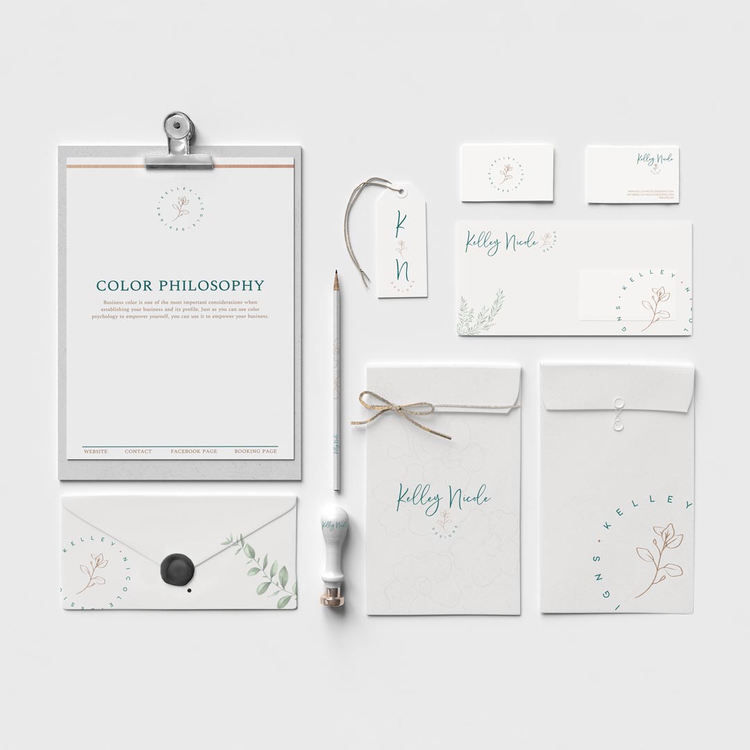 branding design mock up